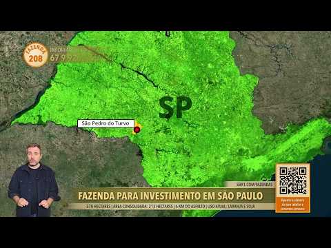 🌾 Terralmo 208: Fazenda à venda em São Pedro do Turvo/SP