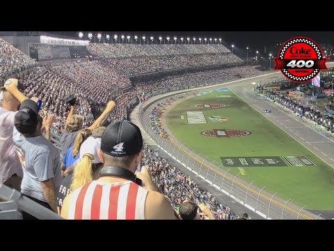 The INSANE Final 10 Laps of the 2021 Coke Zero Sugar 400 at Daytona From The Stands!