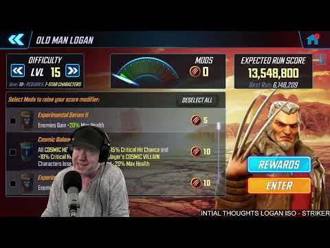 EASY TRICK TO UNLOCK LOGAN IN ONE NODE - HIVE MIND FARMABLE? - MARVEL Strike Force - MSF