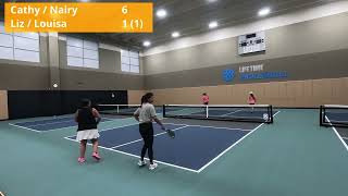 LifeTime Westwood Womens Doubles Cathy / Nairy vs Liz / Louisa