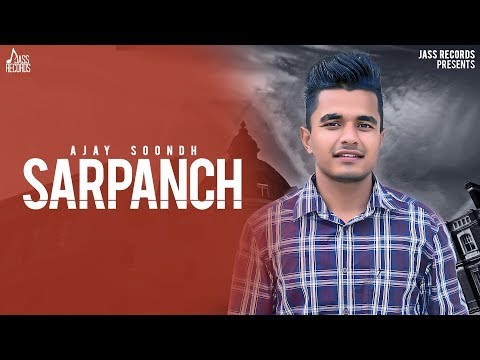 Poster sarpanch lyrics – ajay soondh