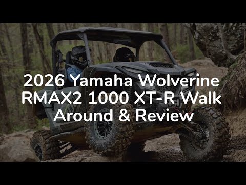 2026 Yamaha Wolverine RMAX2 1000 XT-R Walk Around & Review