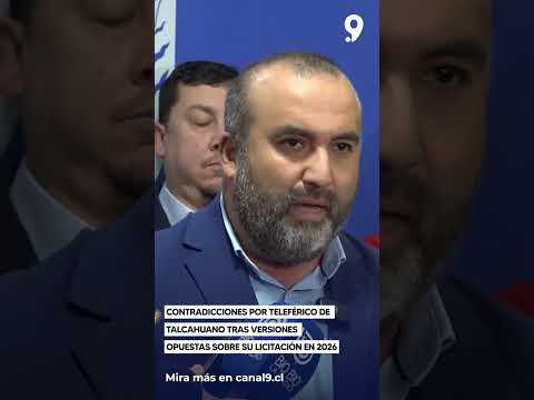 Contradicciones por teleférico de Talcahuano tras versiones opuestas sobre su licitación en 2026