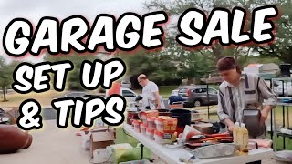 How to Have a Successful Garage Sale - Set Up and Tips