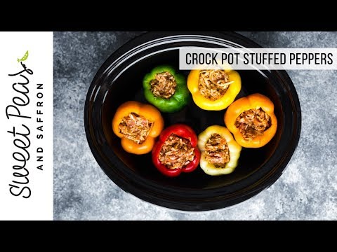 Crock Pot Stuffed Peppers