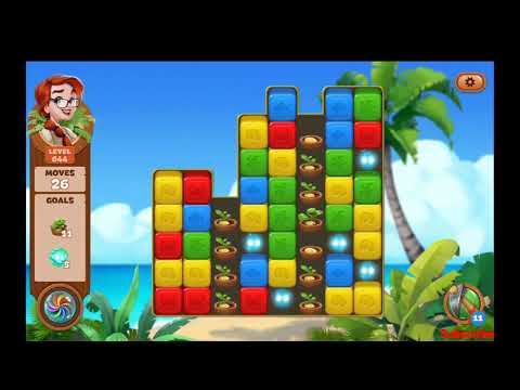 Lost Island Blast Adventure Level 644 NO BOOSTERS - A S GAMING