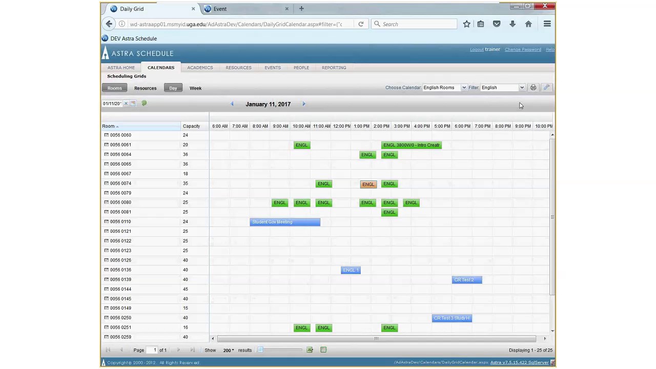 Astra - Scheduling Grids
