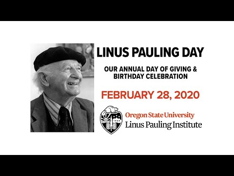 Linus Pauling Day - Interview with Stephen Lawson