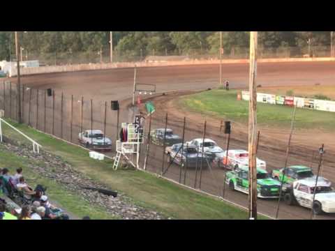 Nick Traynor 8/1/17 Street Stock Round 1 Heat Part 2/2