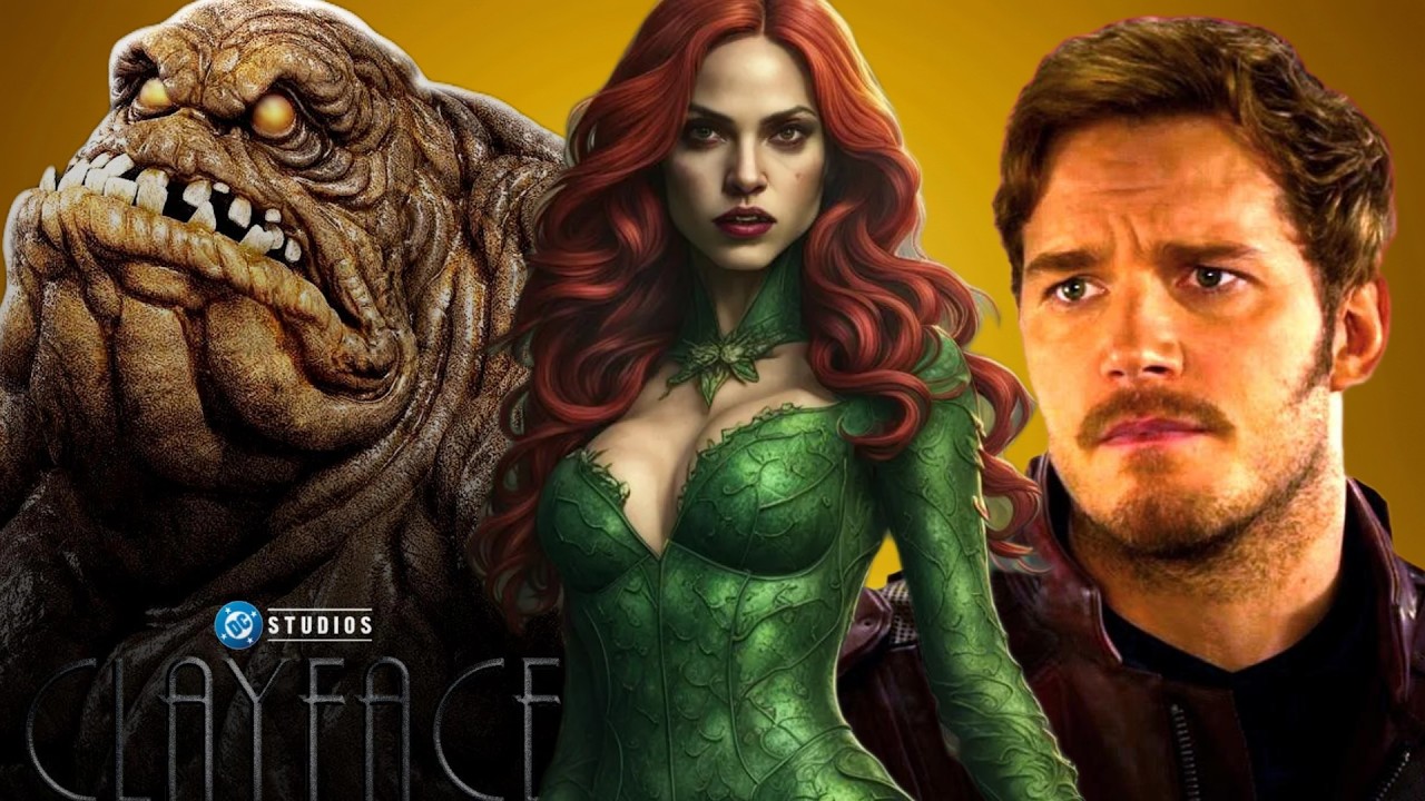 ¡clayface sorprende a todos ¡eiza gonzález como Poisoin Ivy! ¡star-lord regresa