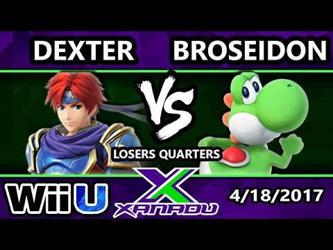 S@X 198 - Dexter (Roy) Vs. Broseidon (Yoshi) - SSB4 Losers Quarters - Smash Wii U