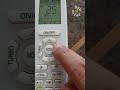 X Fan On Gree Remote