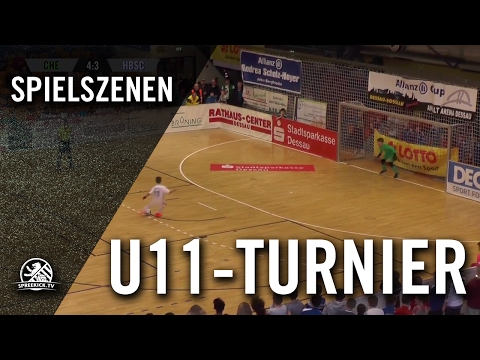 FC Chelsea - Hertha BSC (U11 E-Junioren, Viertelfinale, Allianz Cup 17) - Spielszenen | SPREEKICK.TV
