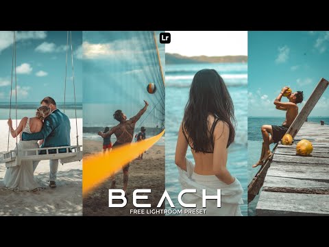 Beach Preset | Lightroom Mobile Preset Free DNG | lightroom tutorial | lightroom preset