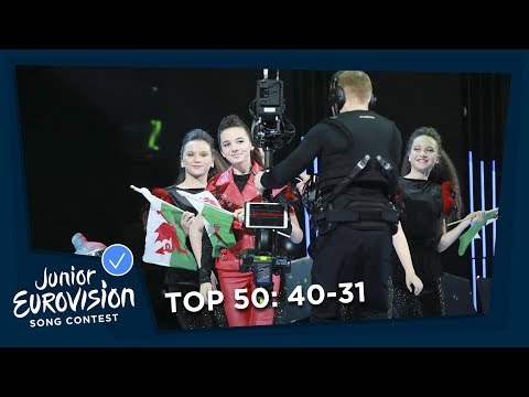 TOP 50: Most watched in 2018: 40 TO 31 - Junior Eurovision Song Contest