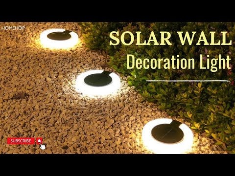 Homehop Solar Disc Pathway light