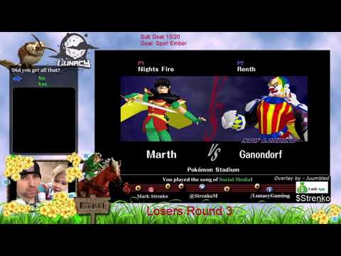 Renth's Redemption Runback! Ganon v Marth Vod Analysis