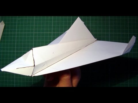 Tutorial paper airplane space shuttle [Takuo Toda]