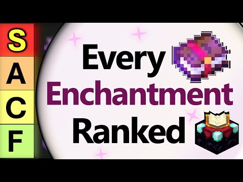 NEW  1.21.7 Minecraft Enchantment TIER LIST (ALL Enchantments Ranked!)