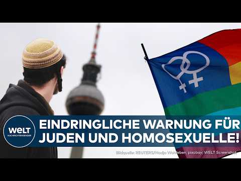 Video Thumbnail: BERLIN: Juden und Homosexuelle nicht mehr sicher! Warnung der Polizeipräsidentin Barbara Slowik
