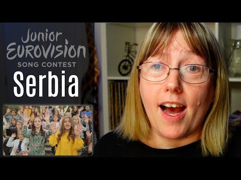 Junior Eurovision 2021 - Jovana and Dunja 'Children's Eyes'  Serbia  - Vocal Coach Reaction