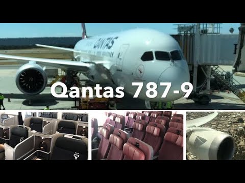 Thumbnail for Qantas Boeing 787-9 trip report & cabin tour. Tour the plane that flys QF9 / QF10 Perth to London!