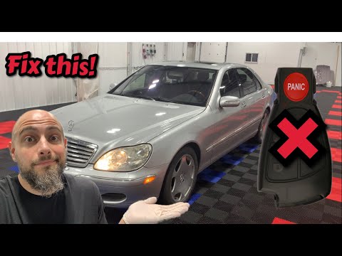WATCH THIS FIRST if your Mercedes-Benz W220 S-Class won't Lock or Unlock -PSE Central locking issues