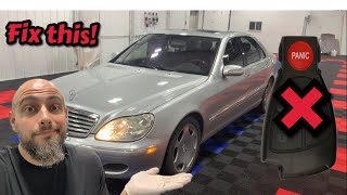 WATCH THIS FIRST if your Mercedes-Benz W220 S-Class won