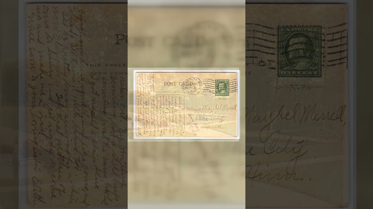 Longfellow Gardens, Minnehaha Falls, Minn - Divided Back Postcard 1910 Video