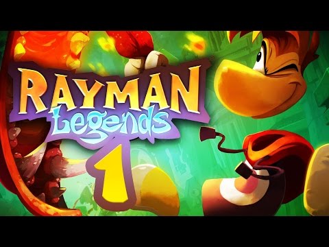 Rayman Legends Walkthrough Part 1 - No Commentary Gameplay