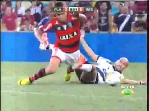 Erros de arbitragem contra o Flamengo - Flamengo 1x1 Vasco - Final do Carioca 2014 - Fla garfado