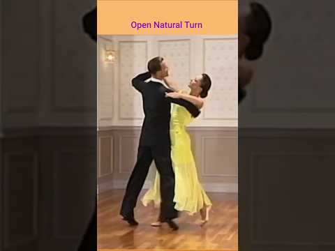 [Foxtrot] Open Natural Turn. Outside Swivel. Weave from PP.