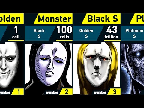 The Evolution of Black S in One Punch Man