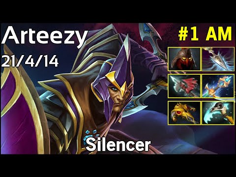 Arteezy   Silencer - Dota 2  7.18