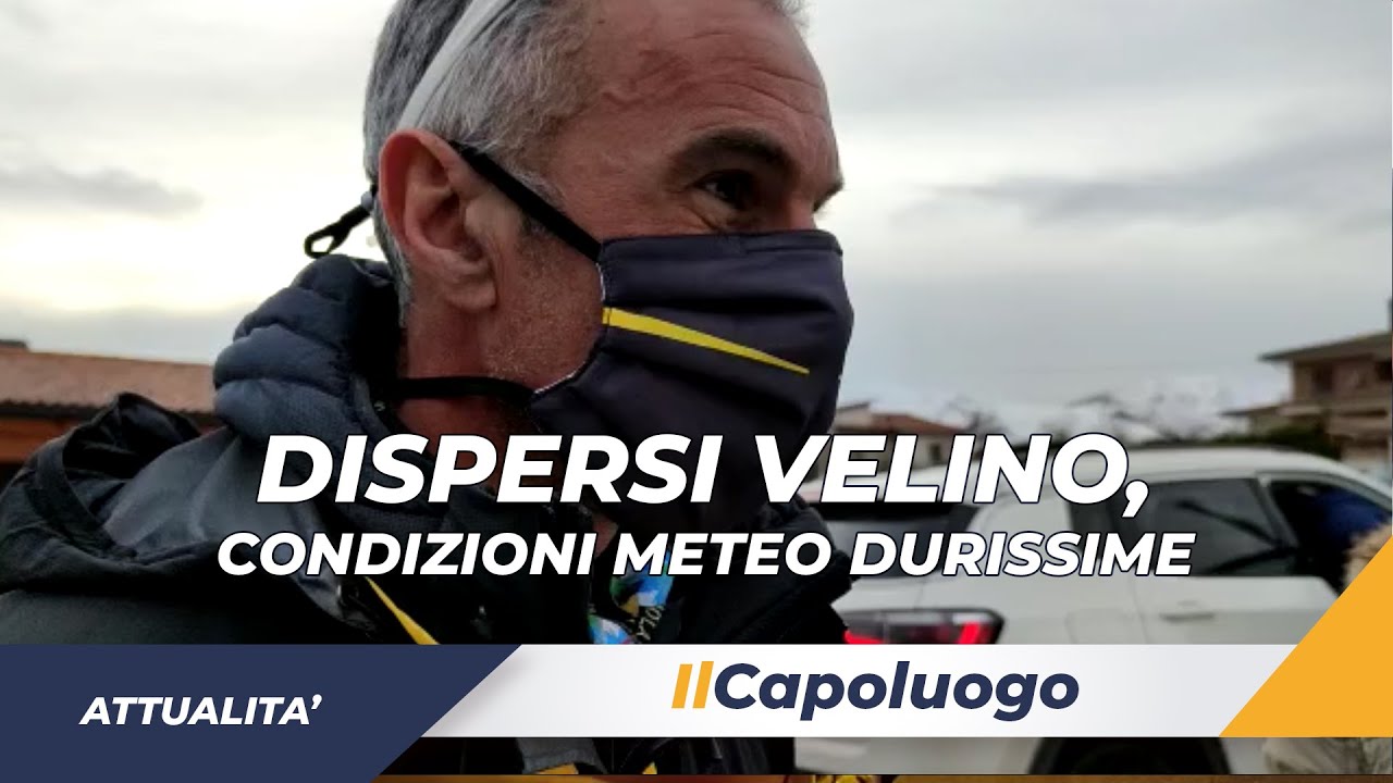 Velino, quarto giorno di ricerche: condizioni meteo durissime