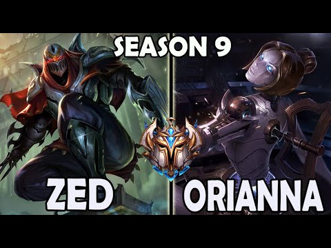 SKT T1 Faker ZED vs ORIANNA - Ranked Challenger Korea