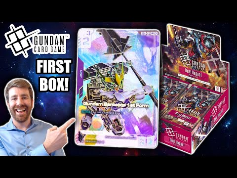 Barbatos Hunting! Gundam Card Game Dual Impact Booster Box Opening