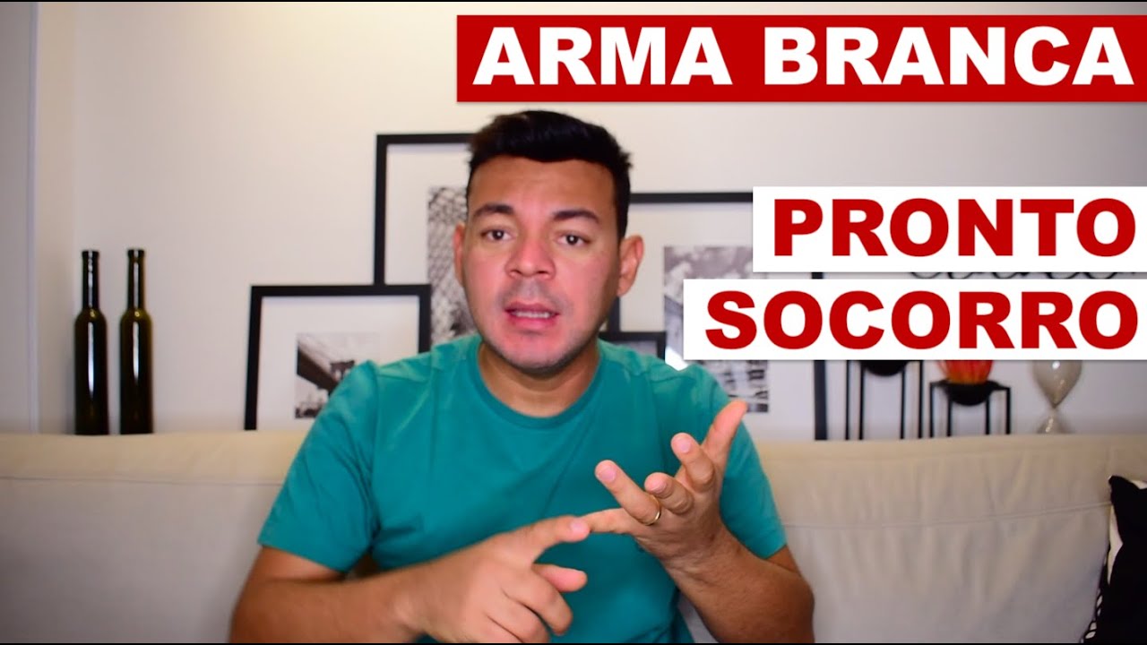 Vítima de Arma branca no PS, o que fazemos?