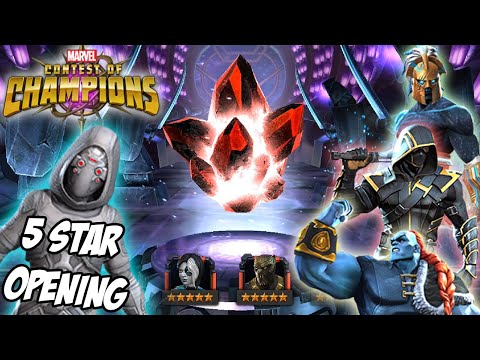5 Star Basic + Cinematic Crystal Opening: Marvel Contest of Champions