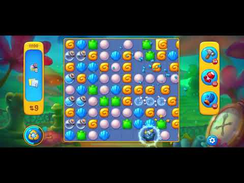 Fishdom level 11100 no boosters フィッシュダム ノーマル