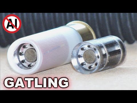 12ga. GATLING (fun) Round -  Slug of the future
