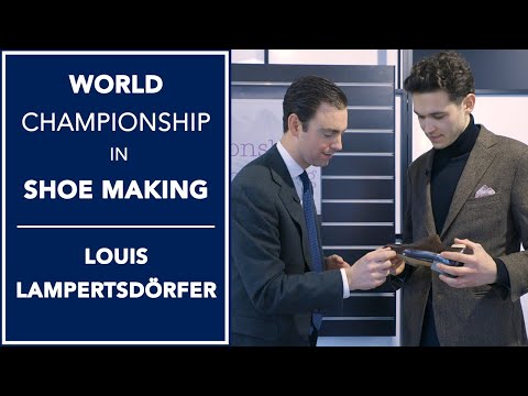Interview With Louis Lampertsdorfer - World Championship in Shoe Making 2019 👞 | Kirby Allison Video