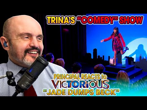 School Principal Reacts to Victorious S1E5 - "Jade Dumps Beck" Reaction Video #victorious