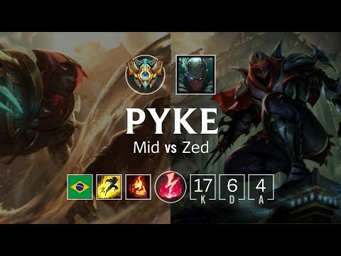 Pyke Mid vs Zed - BR Challenger Patch 8.23