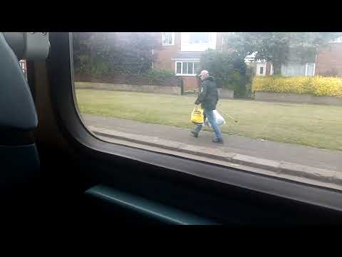 Arriva Northumbia 7608 NK59DMF Wright vdl gemini 2 DB300 insane high revs and good thrash