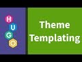 Hugo Theme Templating