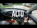 2021 MARUTI SUZUKI ALTO LXI BS6 | (800CC 48bhp) |Solid White | POV Test Drive #8 | RevLimits |