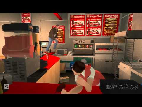 Niko does not like mustard! - GTA IV