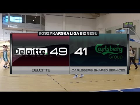 Carlsberg Shared Services vs Deloitte - XII kolejka - Poznań - Koszykarska Liga Biznesu