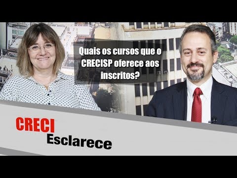 Quais os cursos que o CRECISP oferece aos inscritos? - CRECI Esclarece 320